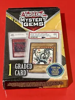 Mystery Gems | 1 Graded Card Box | New & Sealed | YuGiOh! - Image 2