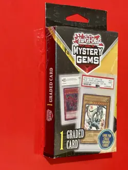 Mystery Gems | 1 Graded Card Box | New & Sealed | YuGiOh! - Image 3