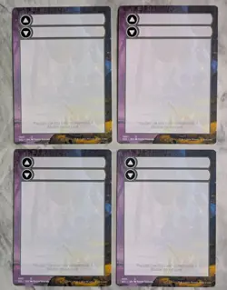 Double-Faced Card Marker Playset x4 | MTG ECL Lorwyn Eclipsed | Substitute Token - Image 1
