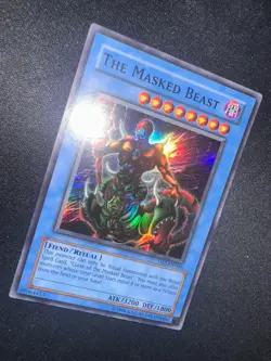 Yu-Gi-Oh! The Masked Beast MRD-026 Super Rare Holo Unlimited YuGiOh Card - NM - Image 2