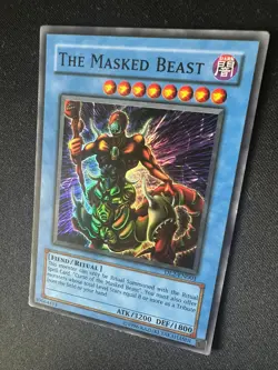 Yu-Gi-Oh! The Masked Beast MRD-026 Super Rare Holo Unlimited YuGiOh Card - NM - Image 3