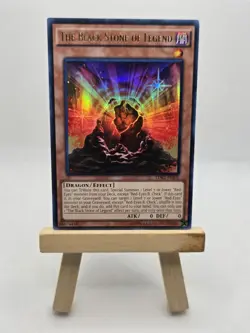 Yugioh The Black Stone of Legend LDK2-ENJ05 Ultra Rare Near Mint - Image 1