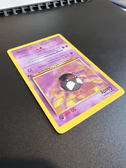 Gastly 33/62 Fossil Set Unlimited 1999 Pokemon Card Uncommon NM - Image 5