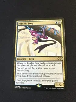 Psychic Frog Modern Horizons 3 Regular Card NM - Image 1