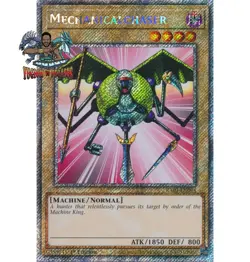 Yugioh! 1x Mechanicalchaser RA03-EN094 Platinum Secret Rare 1st Ed NM - Image 1