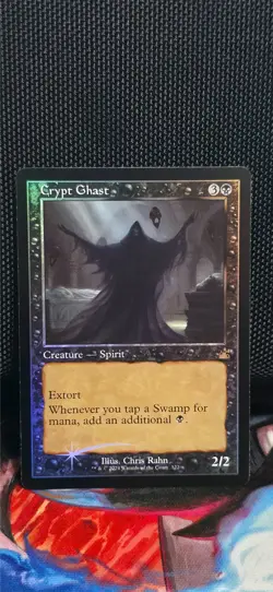 Magic The Gathering Ravnica Remastered Crypt Ghast Retro Frame Foil - Image 1