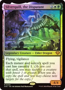 Silverquill, the Disputant Foil Secrets of Strixhaven NM MTG - Image 1