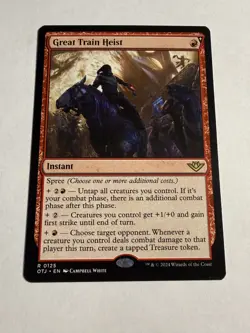 Outlaws of Thunder Junction Magic: The Gathering Great Train Heist - Image 1