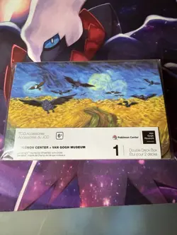 Corviknight "Wheatfield with Crows" Double Deck Box - Pokemon × Van Gogh Museum - Image 1