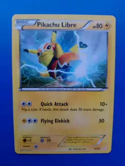 Pokemon TCG - Pikachu Libre - Trainer Kit Set - 14/30 - Non-Holo Card - Image 1
