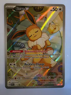 Pokemon TCG Eevee 173 SV Scarlet & Violet Promo Cards (SVP) NM - Image 1