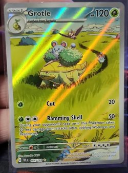Pokemon Grotle 164/162 SV05 Temporal Forces Illustration Rare Holo EN 2024 - Image 1