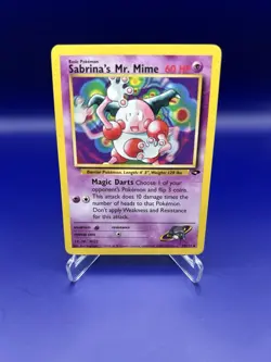 Sabrina's Mr. Mime 59/132 Gym Challenge Regular English LP - Image 2