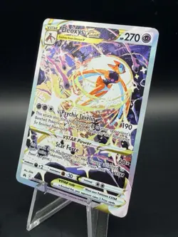 Pokemon TCG Crown Zenith Galarian Gallery Deoxys VStar GG46/GG70 NM - Image 3