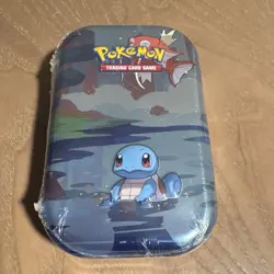Pokemon TCG Mini Tin Squirtle & Magikarp 2 Booster Packs Metal Coin 2019 - Image 3