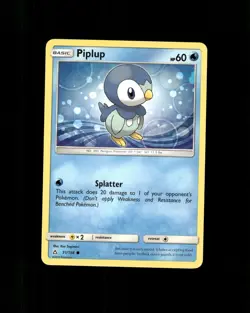 Piplup 31/156 Common Ultra Prism Pokemon Near Mint - Image 1