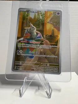 Pokemon TCG Mimikyu Black Star Promo Holo Sealed SV 075 - Image 1