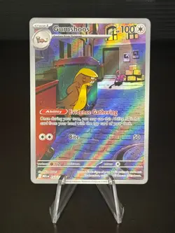 Gumshoos 153/132 Illustration Rare Mega Evolution Pokemon Near Mint - Image 1
