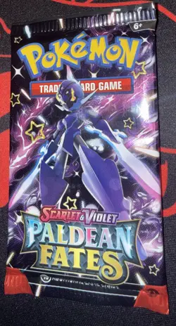 Pokemon TCG Scarlet & Violet Paldean Fates Booster Pack Factory Sealed New - Image 4
