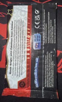 Pokemon TCG Scarlet & Violet Paldean Fates Booster Pack Factory Sealed New - Image 5