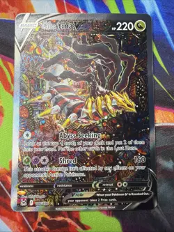 Pokemon TCG Giratina V 186/196 Lost Origin Swsh11 Alt Full Art Holo - Image 1