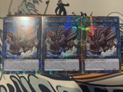 Yugioh Worldsea Dragon Zealantis Quarter Century Secret Rare RA04-EN082 x3 - Image 1