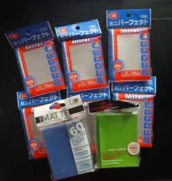 5x KMC Mini Perfect Fit / Size Sleeves - 500 Count - Yugioh - 60x87mm W/ 2packs - Image 1