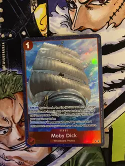 One Piece The Time of Battle OP-16 - Moby Dick OP16-021 Rare Alt Art - Image 1