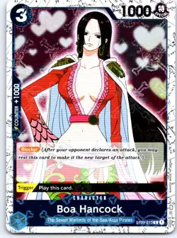 Boa Hancock (Jolly Roger) ST03-013 Premium Booster -The Best- One Piece Foil NM - Image 1