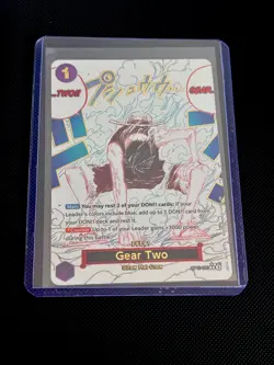 Gear Two (Alt Art) OP11-080 English A Fist of Divine Speed - One Piece - NM/M - Image 3
