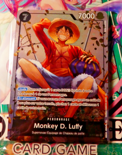 One Piece Card Game Carte Scellee Holo P-075 FR Mint - Image 1