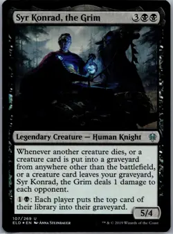 Syr Konrad, the Grim Throne of Eldraine Foil - Image 1