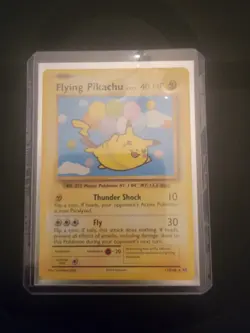 Pokemon TCG Flying Pikachu XY Evolutions 110/108 Regular Secret Rare - Image 1