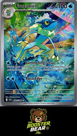 Frogadier 089/086 Holo Illustration Rare Chaos Rising Pokemon NM/M - Image 1