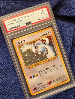 1999 P.M. Japanese Neo #249 Lugia Holo PSA 9 - Image 3