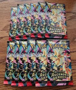 Pokemon Ascended Heroes Booster Pack (x12) - Image 1