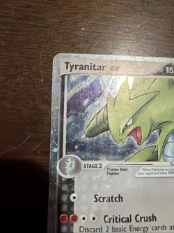 Pokemon TCG Tyranitar ex Holo 17/17 PSA 1 Easy (damage) - Image 2