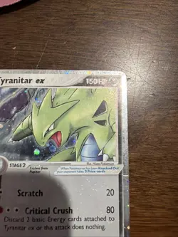 Pokemon TCG Tyranitar ex Holo 17/17 PSA 1 Easy (damage) - Image 3