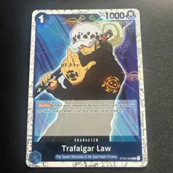 Trafalgar Law ST03-008 (Jolly Roger Foil) - Premium Booster (PRB-01) - One Piece - Image 1