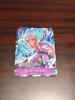 One Piece Card Game JP Monkey D Luffy Bandai Card Games Fest 23-24 P-041 - Image 1