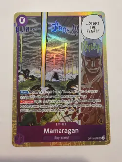 OP15-078 Mamaragan SR Adventure on Kami’s Island One Piece TCG English Card - Image 1