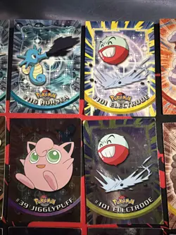 Lot Of 40 Pokemon TV Show Cards 6 Holos, Gengar And More See Description - Image 4