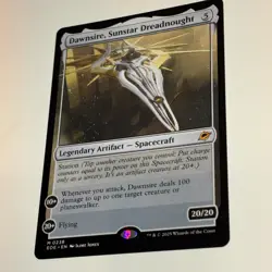 Magic the Gathering MTG Dawnsire, Sunstar Dreadnought LP #238 Edge of Eternities - Image 3