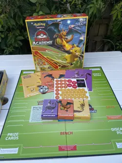 Pokemon TCG Battle Academy Complete Charizard GX Mewtwo GX Raichu GX Board Game - Image 1