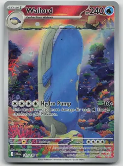 Wailord #162/159 Illustration Rare Journey Together NM Pokemon TCG - Image 1