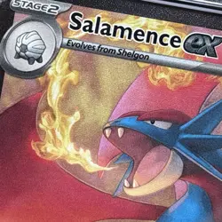 Journey Together Salamence ex 187/159 SIR Holo PSA 9 - Image 3
