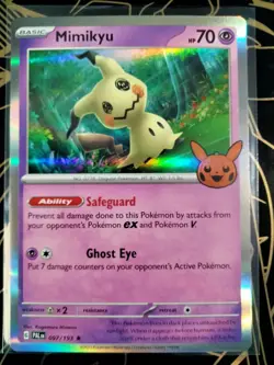 Mimikyu 097/193 (Holo) Trick or Trade 2023 Pokemon TCG NM/M - Image 1