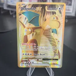 Pokemon Dragonite EX Full Art Ultra Rare Holo Evolutions 106/108 180 HP - Image 2