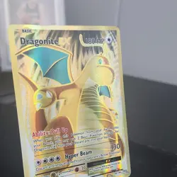 Pokemon Dragonite EX Full Art Ultra Rare Holo Evolutions 106/108 180 HP - Image 3