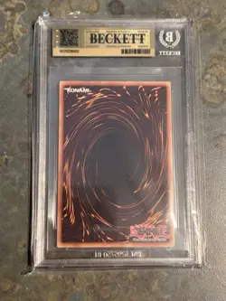 Yu-Gi-Oh Uria Lord of Searing Flames MZMU 1st Ed Secret Rare Beckett BGS 9.5 - Image 2